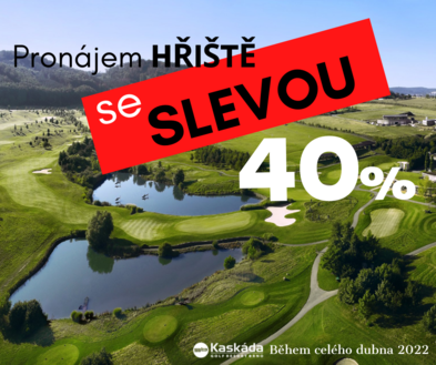 SLEVA 40% NA PRONÁJEM HŘIŠTĚ 