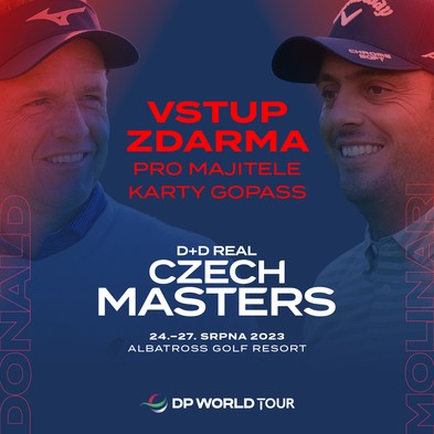 Vstup zdarma pro majitele karty GOPASS na D+D Real Czech Masters