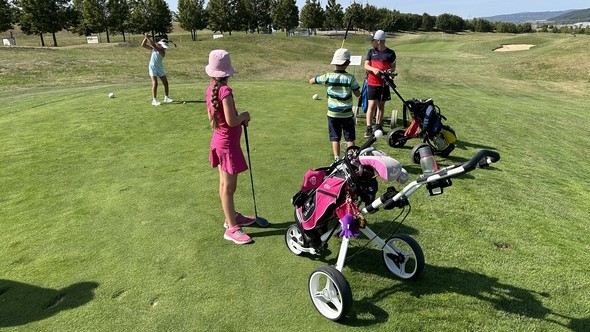 Oblíbené letní příměstské golfové kempy na Kaskádě